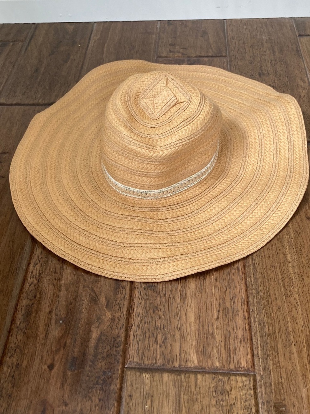 Nordstrom Wide Brim Sun Hat Straw Look Resortwear Summer Vacation